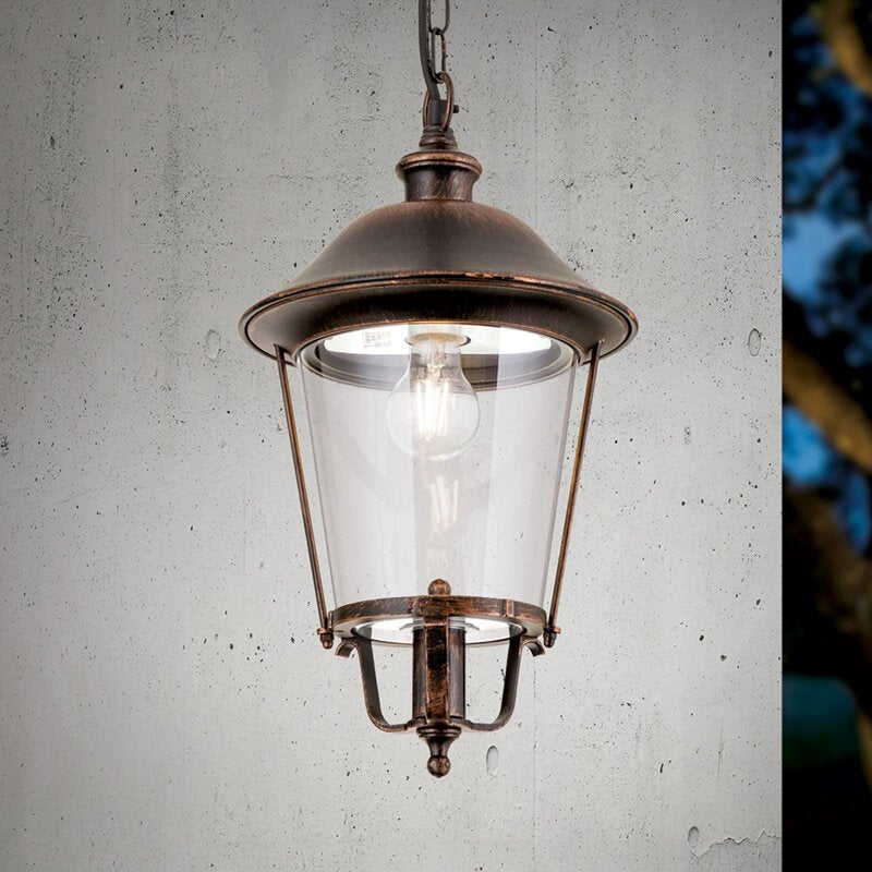 Außenhängeleuchte Mariella Hängelampe Hängeleuchte Leuchte Spot Deckenlampe - 9003090222865