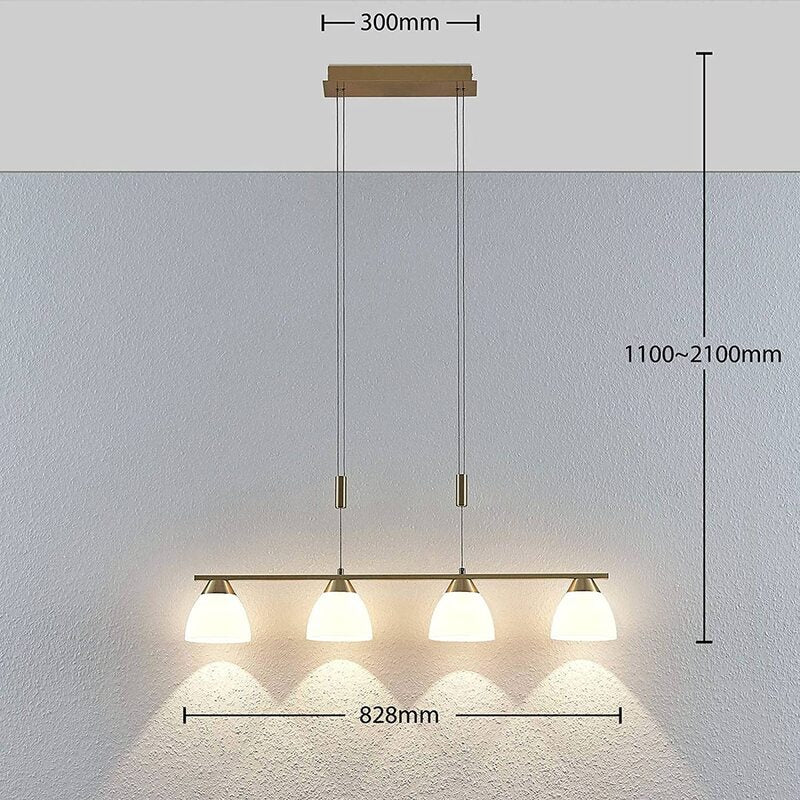 Lindby LED-Hängeleuchte Cersei Deckenlampe Pendelleuchte Lampe Leuchte mess67 - 4251096560510