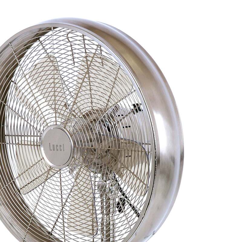 Beacon Standventilator Breeze leise Fuß rund chromfarben 122cm höhenverstellbar - 9333509138082