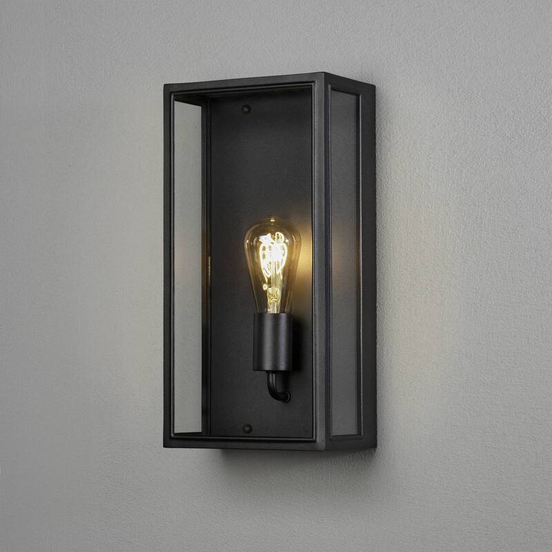 Konstsmide Außenwandleuchte Wandleuchte Carpi 7349-750 LED Gartenlampe schwarz - 7318307349757