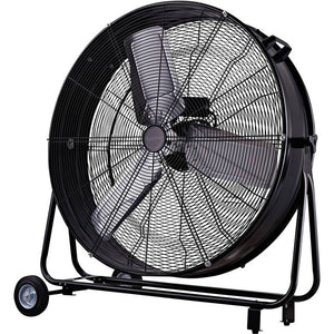 B-Ware Sygonix Trommelventilator 300W Aluminium Ventilator schwenkbar Ø905mm 360°