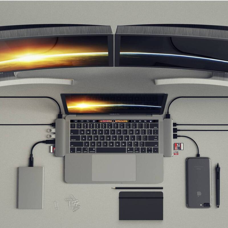 Satechi USB-C Dockingstation Hub ST-CMBPM MacBook Pro Anschluss Laptop - 0879961006891