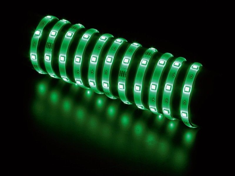 LED Flexband RGB 5m mit Fernbedienung selbstklebend zuschneidbar 150 LEDs Lampe - 4007873128936