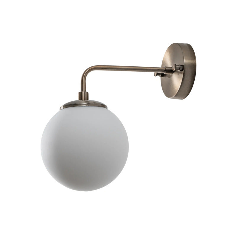 Opviq Wandleuchte Wandlampe Viran Glas Gold Antik Wohnzimmer Flur E14 LED Lampe - 8684283488551