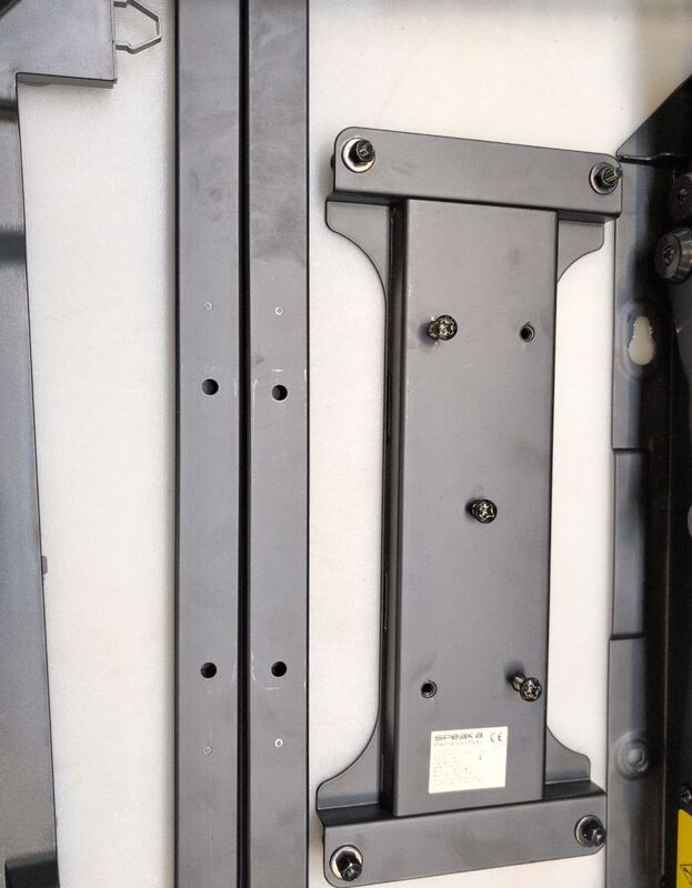 SpeaKa Professional TV-Deckenhalterung elektrisch motorisiert neigbar schwarz - 4064161207988