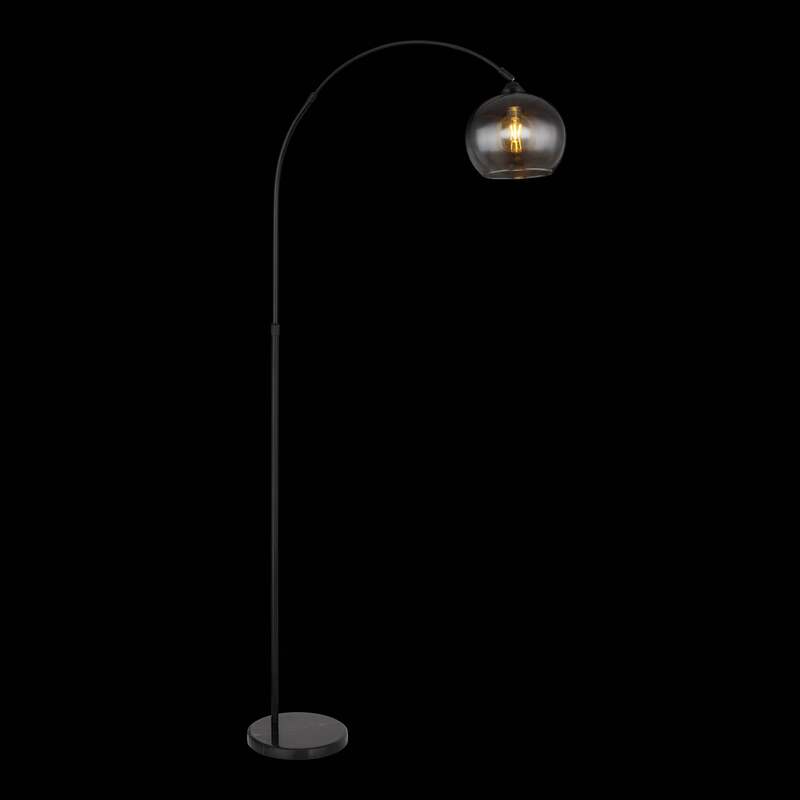 Globo Stehlampe Standlampe Newcastle Stehleuchte matt rauchgrau SIEHE TEXT/FOTO - 9007371454228