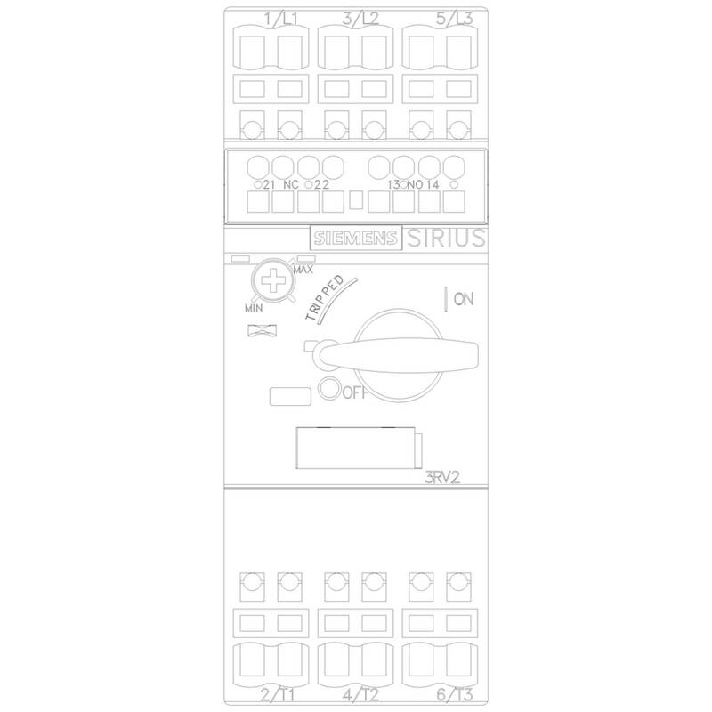 Siemens Leistungsschalter Motorschutz 3RV2021-4DA25 18-25A 690V Federzug 1St - 4011209841314