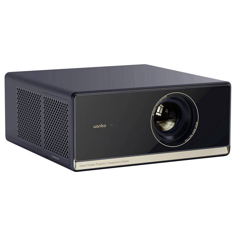 Wanbo Beamer tragbar X5 Pro 1100 ANSI-Lumen Full HD WLAN Smart System schwarz - 6970885351068