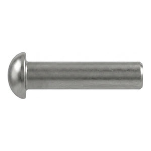 B-Ware DIN 660 Halbrundniete Kupfer 5x40mm Nieten 250 Stück Cu S 8.8 Nieten