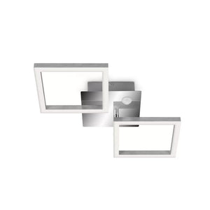 B-Ware Telefunken Deckenleuchte Lampen Led Sensor Frame Chrom Aluminium Metall Kunststo