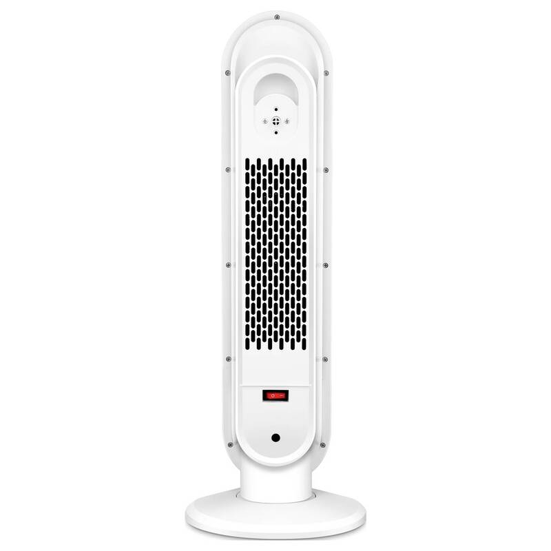 Trisa Standventilator 2000W Heizlüfter mit Fernbedienung Oszillierend Timer - 7640306328670
