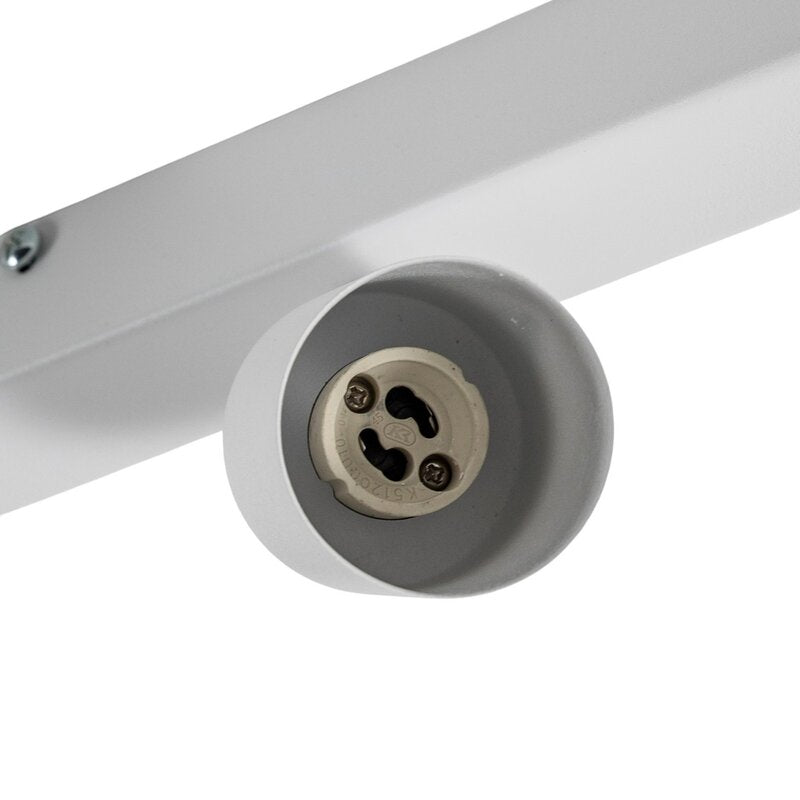 TK Lighting Deckenstrahler Top Strahler Lampe weiß 127 cm 6flg Metall GU10 - 5901780568788