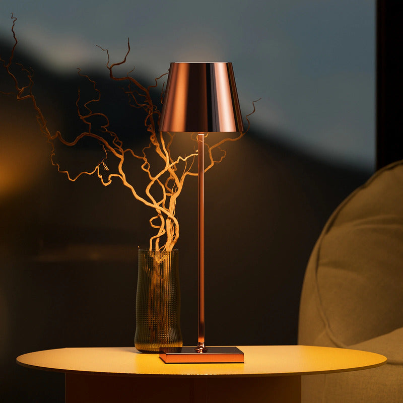 Sigor Tischlampe Akkuleuchte LED Akku Nuindie Kupfer USB C dimmbar IP54 Leuchte - 4028085454644