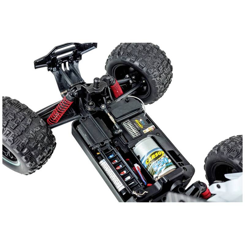 1:10 XS Stadium Fighter RTR blau Carson Modellsport Truggy 4WD 40 km/h - 4005299013201