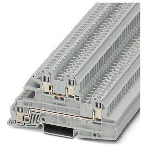 B-Ware Phoenix Contact Installationsetagenklemme Reihenklemme Grau Klemme Set 50 Stück