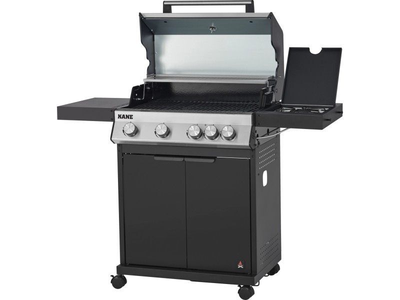 Jamestown-Grill Kane 4 Gasgrill 4-Brenner Seitenkocher 15kW Grillgerät BBQ - 4007873219498