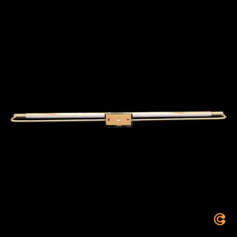 FABAS LUCE Wandleuchte Rapallo LED Wandlampe Messing warmweiß IP44 80cm - 8019282511250