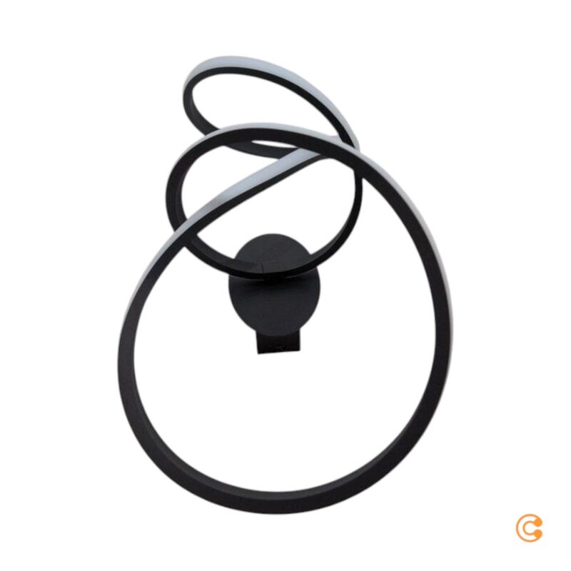 JUST LIGHT Deckenleuchte dimmbar Maria LED Lampe Leuchte schwarz 61x24,5cm - 4043689975777