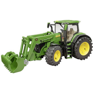 B-Ware Bruder John Deere 7R 350 Frontlader Fertigmodell 1:16 Landwirtschaftsmodell