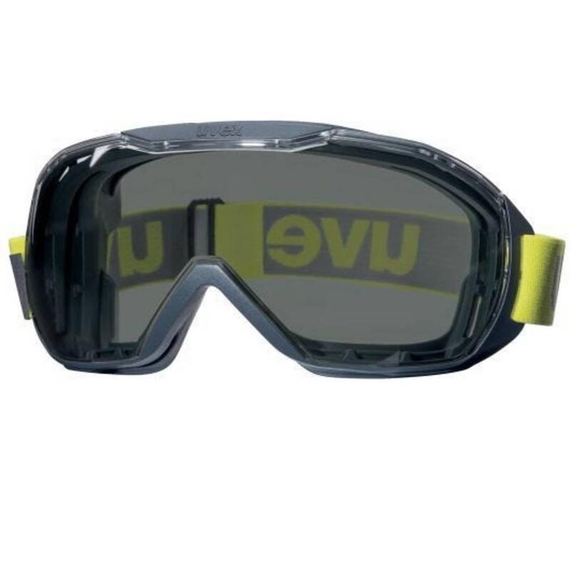 Uvex Schutzbrille Vollsichtbrille megasonic grau inkl. UV-Schutz 139g EN 166 - 4031101790800