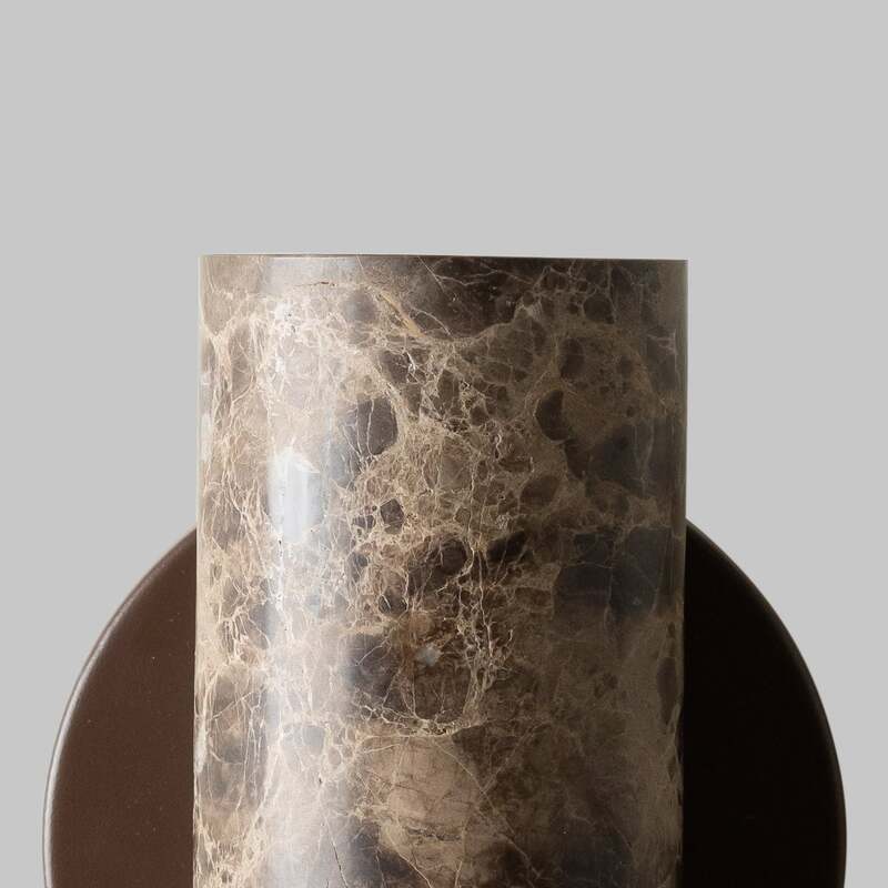 IT'S ABOUT ROMI Wandlampe Tivoli LED Wandleuchte Lampe braun Marmor 17x9,5cm - 8716248097550