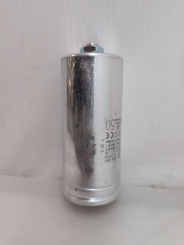 Hydra MKP-Motorkondensator 50µF Steckanschluss 500V 55x123mm Polypropylen 1 St. - 48544840423