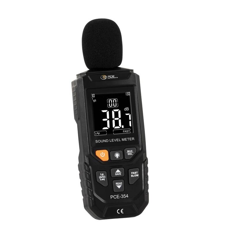 PCE Instruments Schallpegelmessgerät PCE-354 30-130 dB 20-12500 Hz Datenlogger - 4250348731104