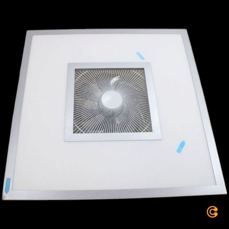 Lindby Deckenventilator Romea LED Ventilator leise 60cm silber weiß dimmbar - 4251911750287