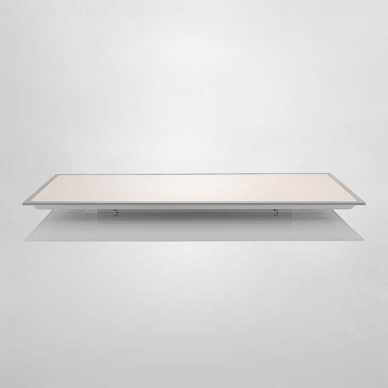Lindby LED-Panel Stenley dimmbar CCT 120x60cm Leuchte Lichtfarbe warmweiß silber - 4251096571592