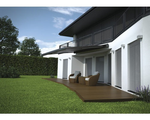 Kassettenmarkise Sonnino 4x3 elektrisch UV-beständig für Balkon Terrasse - 4306516022359