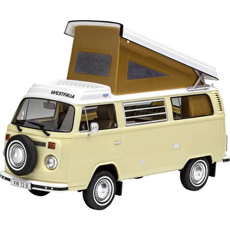 Revell RV 1:24 VW T2 Camper 1:24 Modellbus Bausatz Modellbaubus Busmodell - 4009803076768