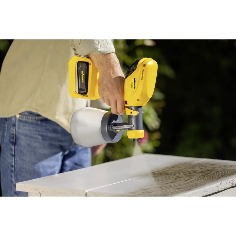 Wagner Akku-Farbsprühgerät W 250 18 V 250 ml/min für Lacke und Lasuren - 4004025130731