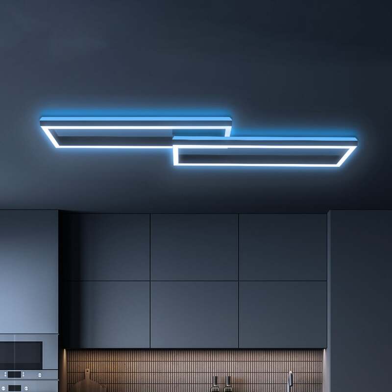 Briloner LED-Deckenlampe Frame Deckenleuchte Lampe 2-flg RGBW SIEHE TEXT/FOTO558 - 4002707429319