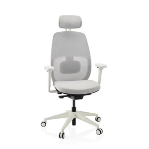 B-Ware hjh OFFICE Bürostuhl Drehstuhl Schreibtischstuhl Netzstoff Armlehnen grau