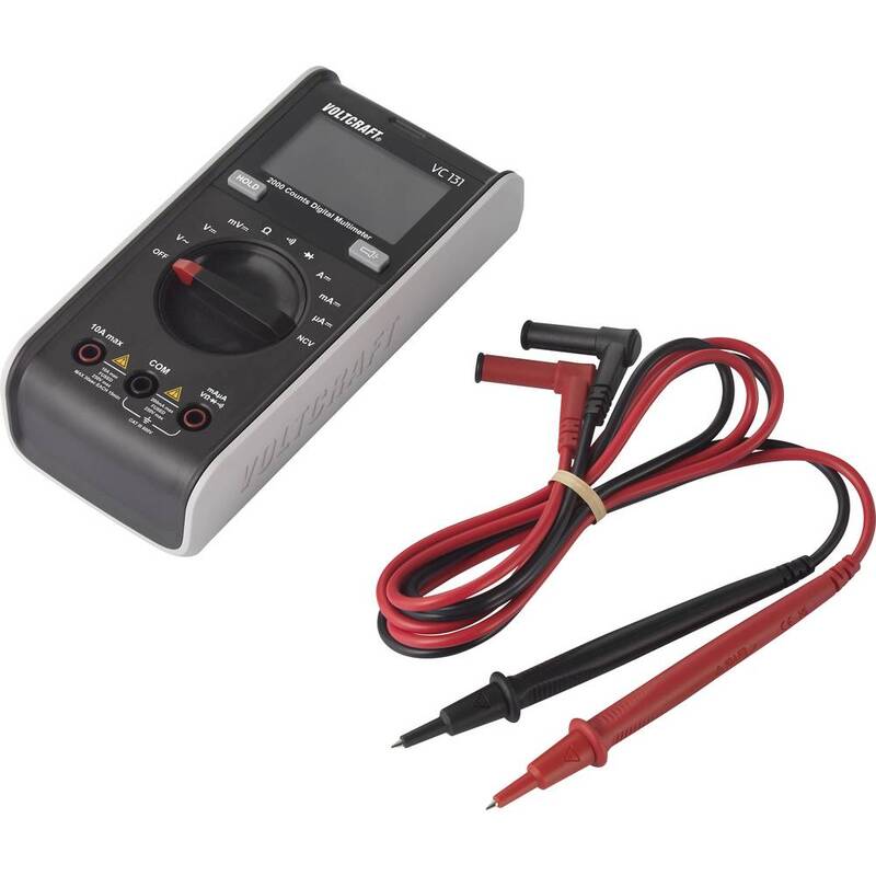 VOLTCRAFT VC131 Hand-Multimeter digitaler Stromkreismesser Stromprüfer 600 V - 4064161193359