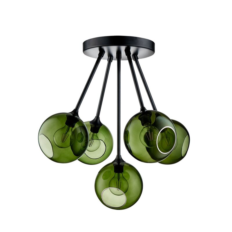 DESIGN BY US Ballroom Deckenleuchte Molecule Lampen Glas grün SIEHE TEXT/FOTO - 5713874227279