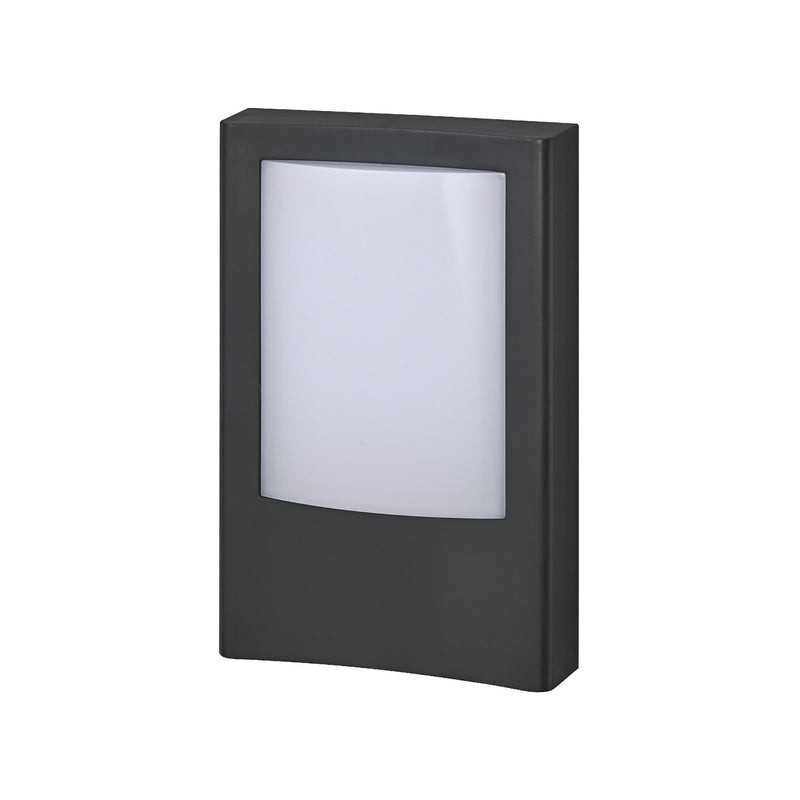OSRAM Außenwandleuchte Außenlampe LED Wandlampe Eingang dunkelgrau Aluminium - 4099854444371
