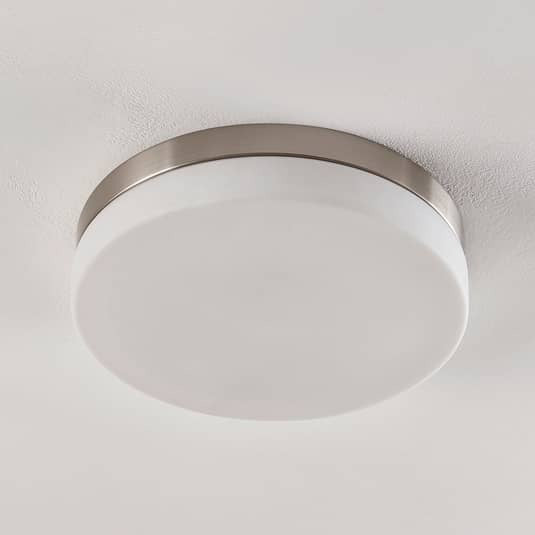 Lindby Deckenlampe Amilia Hängeleuchte Deckenlicht Wohnzimmerleuchte E27 Weiß - 4251096539608