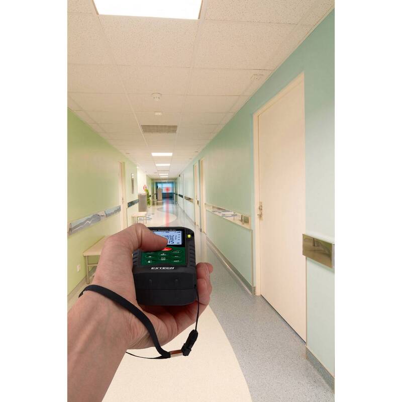 Extech Laser-Entfernungsmesser DT60M 60m Messgerät mit Additionsfunktion 100g - 0793950520604
