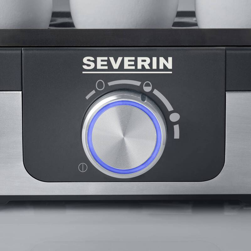 Severin EK 3163 Eierkocher BPA-frei mit Messbecher mit Eierstecher - 4008146036675