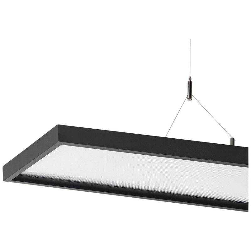 SLV Hängeleuchte Pendelleuchte LED Büro Lampe schwarz Aluminium Worklight - 4024163254595
