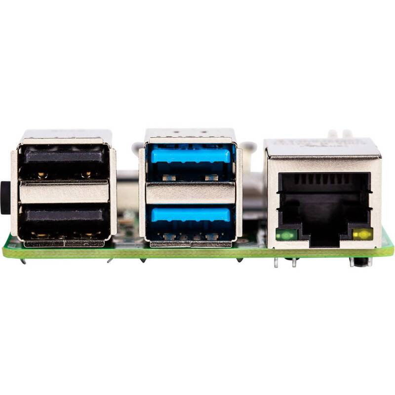 Raspberry Pi Einplatinencomputer Minicomputer 2 GB RAM WLAN Bluetooth Modell 4B - 5056561800332