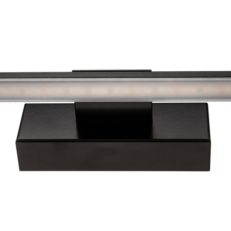 Miroir Wandleuchte Wandlampe LED schwarz Aluminium Kunststoff 40 cm 3000K - 5903148514970
