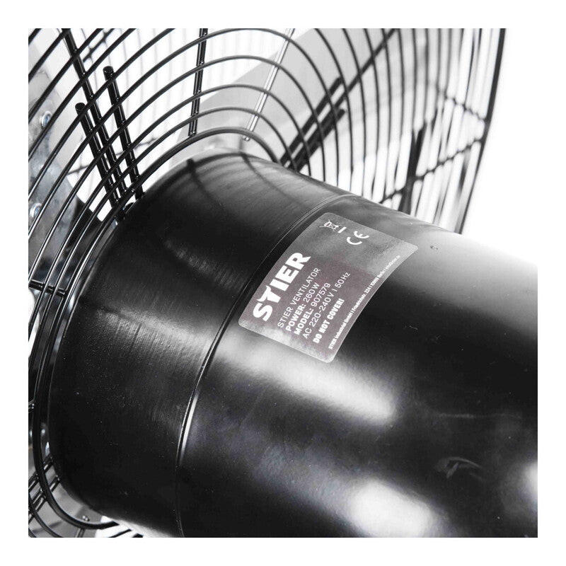 STIER Metall-Standventilator 90° Oszillation 260W Hochleistungsventilator Lüfter - 4251709646426