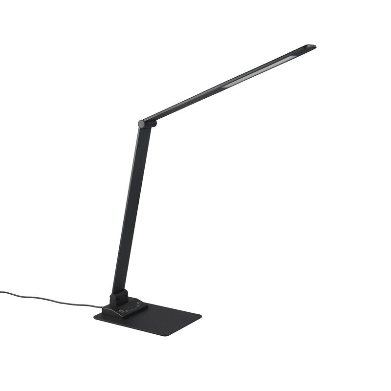 Trio Lighting LED-Tischleuchte Travis schwarz CCT dimmbar Touch USB Lampe Spot - 4017807600216