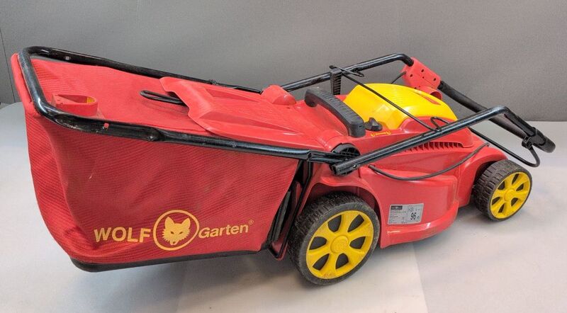WOLF-Garten Elektro Rasenmäher Mäher A 370 E 1600W Mulchfunktion 37cm 350m² - 4008423861167