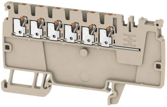 Weidmüller Durchgangsklemme Klemme Reihenklemme Zugfeder Grau 3.5 mm Stecker - 4050118517583