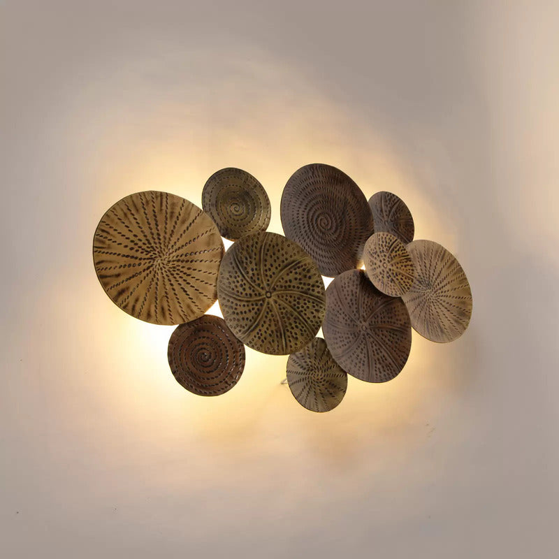 Lindby Wandleuchte Soraya gold/kupfer Metall Wandlampe Lampe Leuchte Spot Licht - 4251911779271