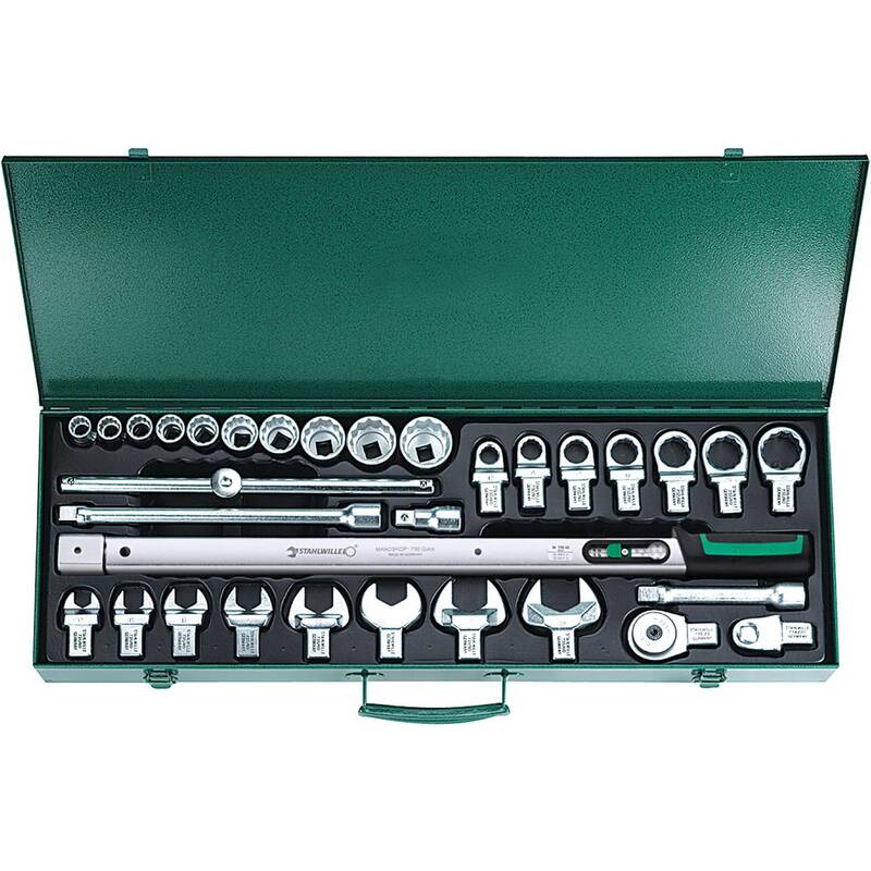 Stahlwille Drehmomentschlüssel-Set QUICK 96502053 kalibriert Werkzeug Set - 4018754082018