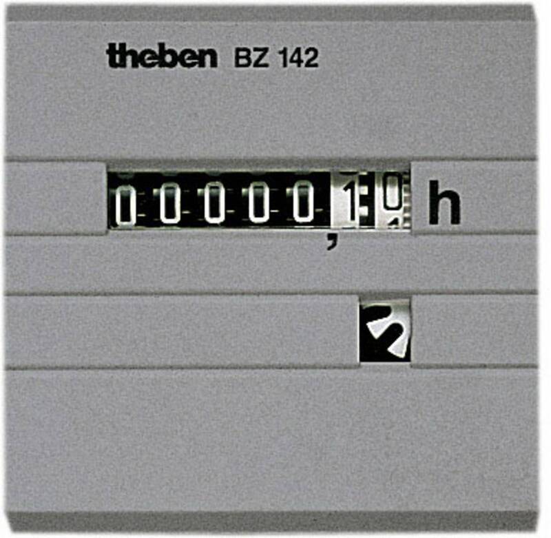 Theben BZ 142-1 230V Betriebsstundenzähler Zählermodul Messinstrument analog - 4003468140017